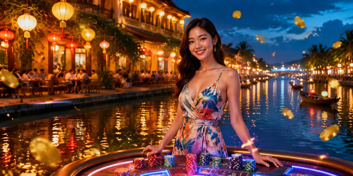 Người dùng Hội An theo dõi kèo eSports và bóng đá tại quán cà phê cổ kính